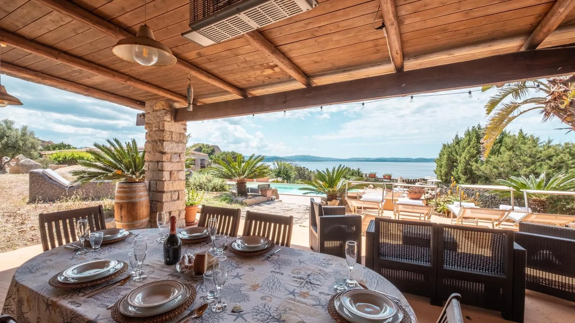 Lussuosa Villa Privata - Piscina A 180 Sul Mare La Maddalena